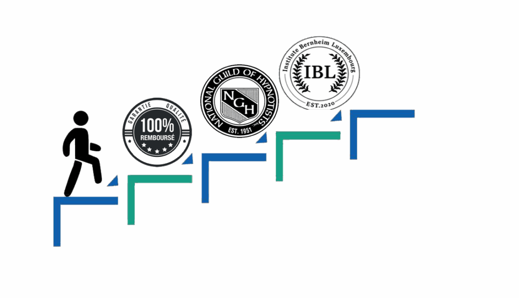 Formation en hypnose NGH 1 497 € Institut Bernheim, des experts vous transmettent leur secrets et expérience pratique. Nos valeurs : l'humain simplement. Pas de marketing agressif, un suivi personnalisé, différent des innombrables formations d’hypnose. Bienveillance, tolérance, partage, passion sont nos valeurs essentielles.